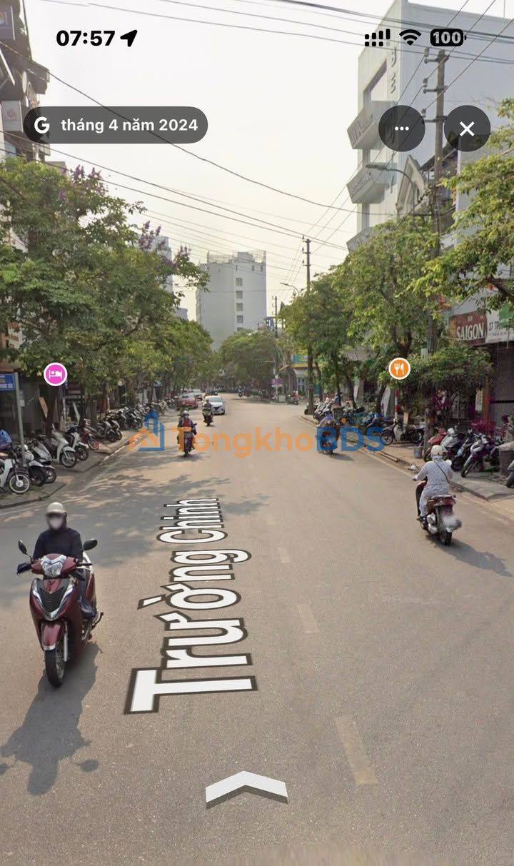 Bán đất tặng nhà mặt tiền Trường Chinh, Huế - Kinh doanh sầm uất 102m²