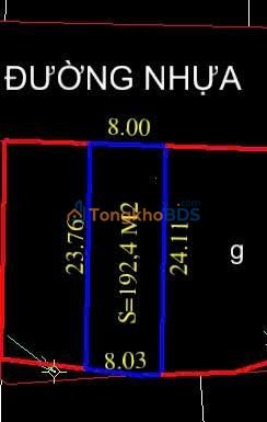 Đất Tặng Nhà Cấp 4, 192m² Thổ Cư Mặt Tiền Nhựa Xã Hòa Hội, BRVT - 7xx Triệu