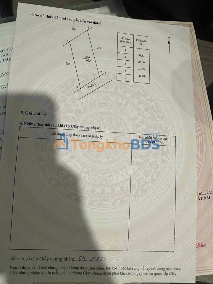 Đất Nền Mặt Tiền Nhựa 360m² Xã Đá Bạc, Châu Đức - Sổ Hồng Sẵn Sàng