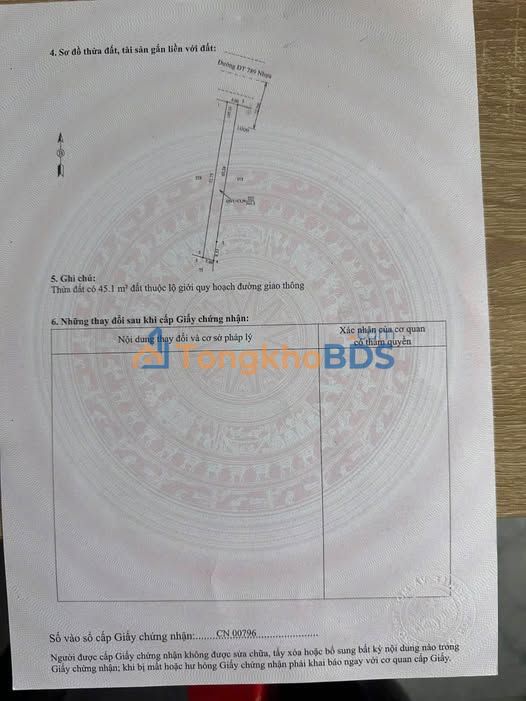 Bán Đất Mặt Tiền ĐT.789 Trảng Bàng 710m² - Tách 2 Sổ Riêng