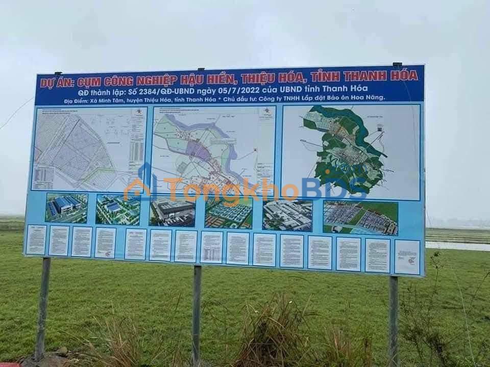 Đất nền Xã Thiệu Toán, Thanh Hóa - Sổ đỏ 150m² đối diện KCN Hậu Hiền