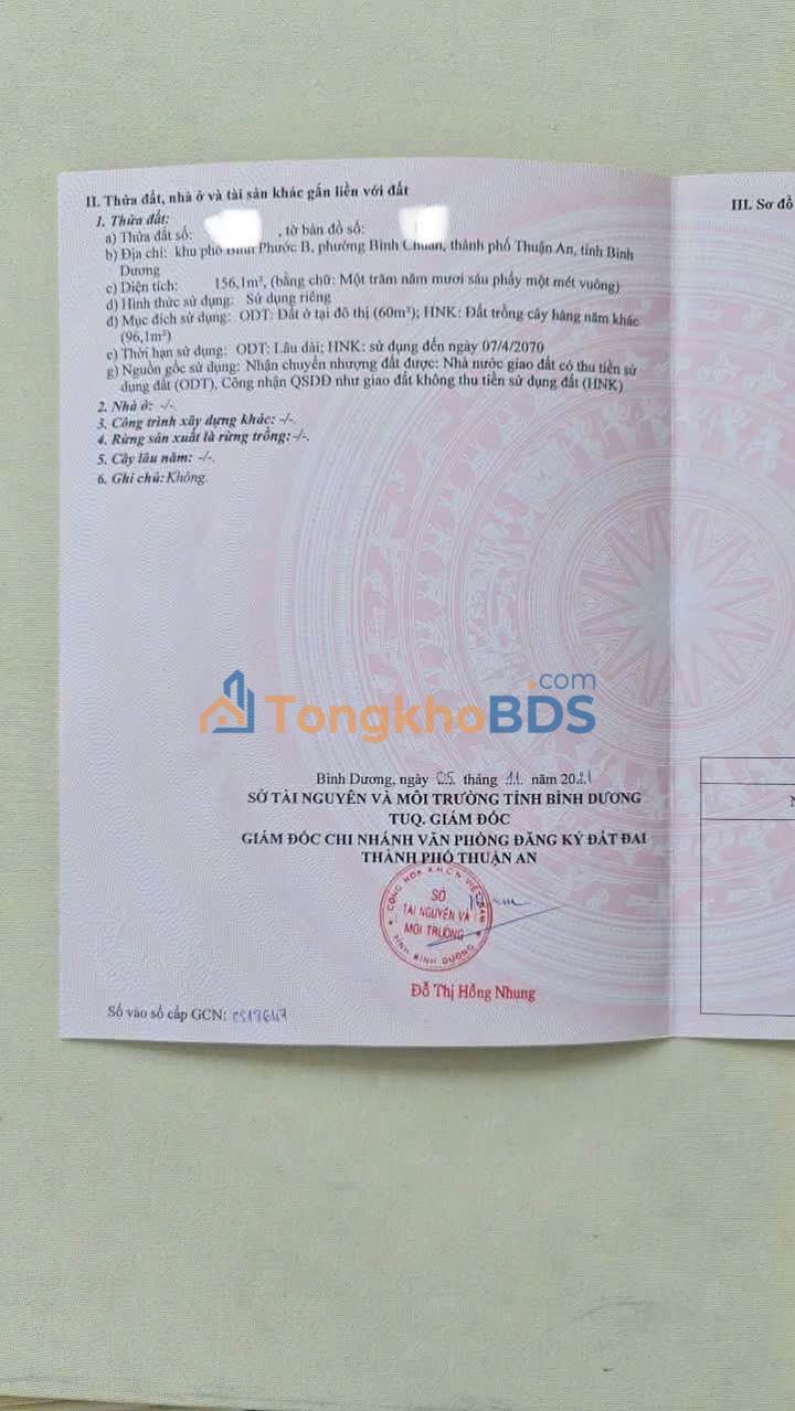 Đất Vàng Củ Chi 153m² Mặt Tiền Chợ Phú Phong - Chỉ 2.3 Tỷ