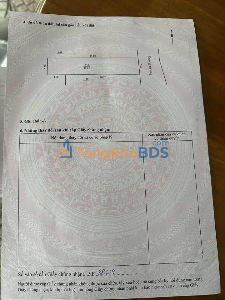 Bán đất nền 125m² Phường Hòa Xuân, Đà Nẵng - Sổ đỏ đô thị, giá 1 tỷ