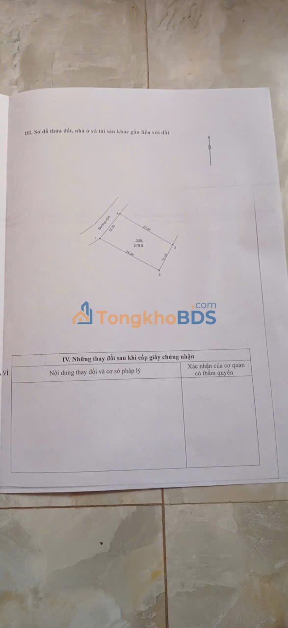 Đất Sóc Sơn 279.5m² - Giá F0 Đầu Tư, Sẵn Sàng Chốt Lời