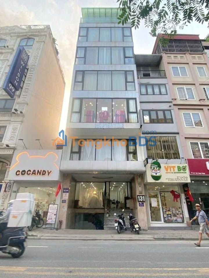Nhà Mặt Phố Trung Phụng Đống Đa 57m² 5 Tầng Lô Góc - KD Sầm Uất 27 Tỷ