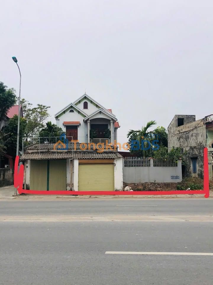 Đất nền Chí Linh 352.7m² mặt tiền 9.55m - Tặng nhà 2 tầng kinh doanh tốt