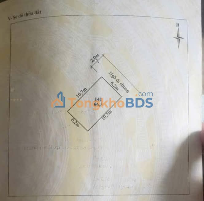 Bán Đất Vàng Phường Đông Hải, TP Thanh Hóa 66.3m² - Giá Tốt