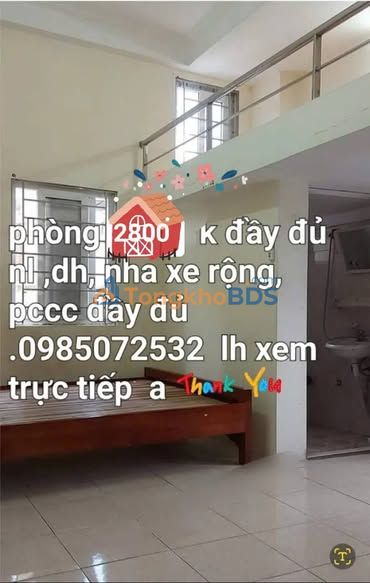 Cho thuê phòng trọ khép kín Cổ Nhuế 1, Bắc Từ Liêm - 2.8 triệu