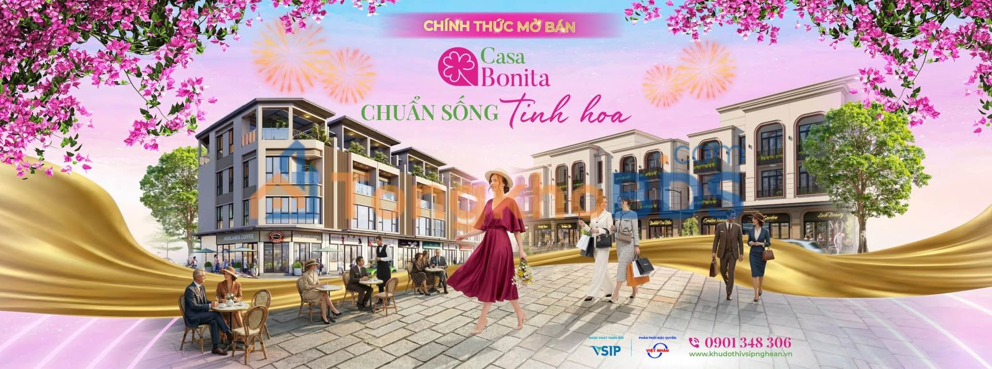 Townhouse 120m² VSIP Nghệ An - Liền Kề Công Viên 2000m2