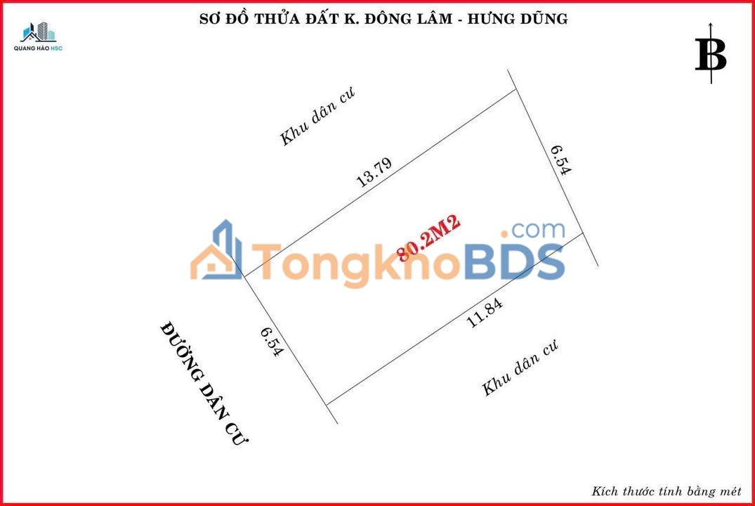 Bán đất 80m² mặt tiền 6m tại Hưng Dũng, Vinh - Sổ đỏ chính chủ, giá 2.1 tỷ