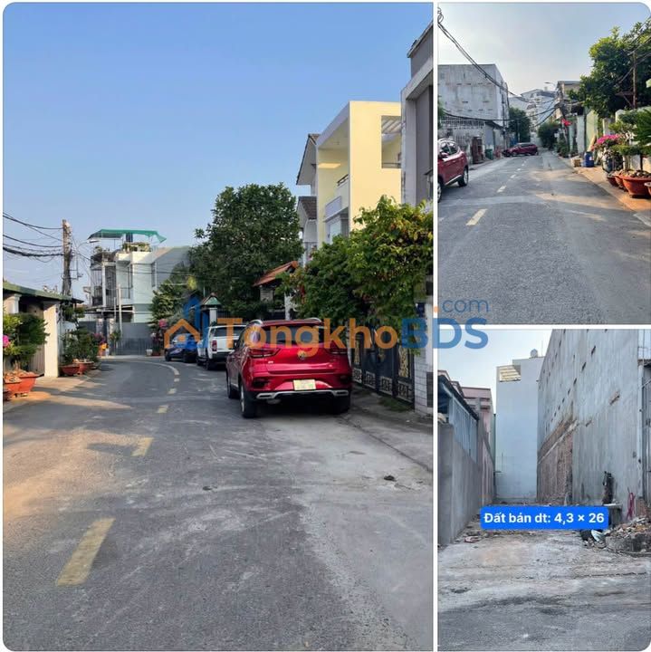 Đất Mặt Tiền Đường 26 - Tăng Nhơn Phú A, Thủ Đức - 430m² - Sổ Hồng Riêng