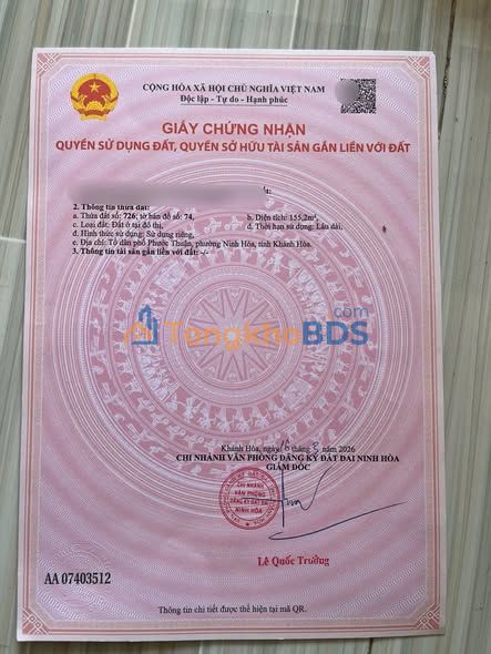 Đất Ninh Đông 155m² Full Thổ Cư - Giá Tốt Hơn 4 Tỷ