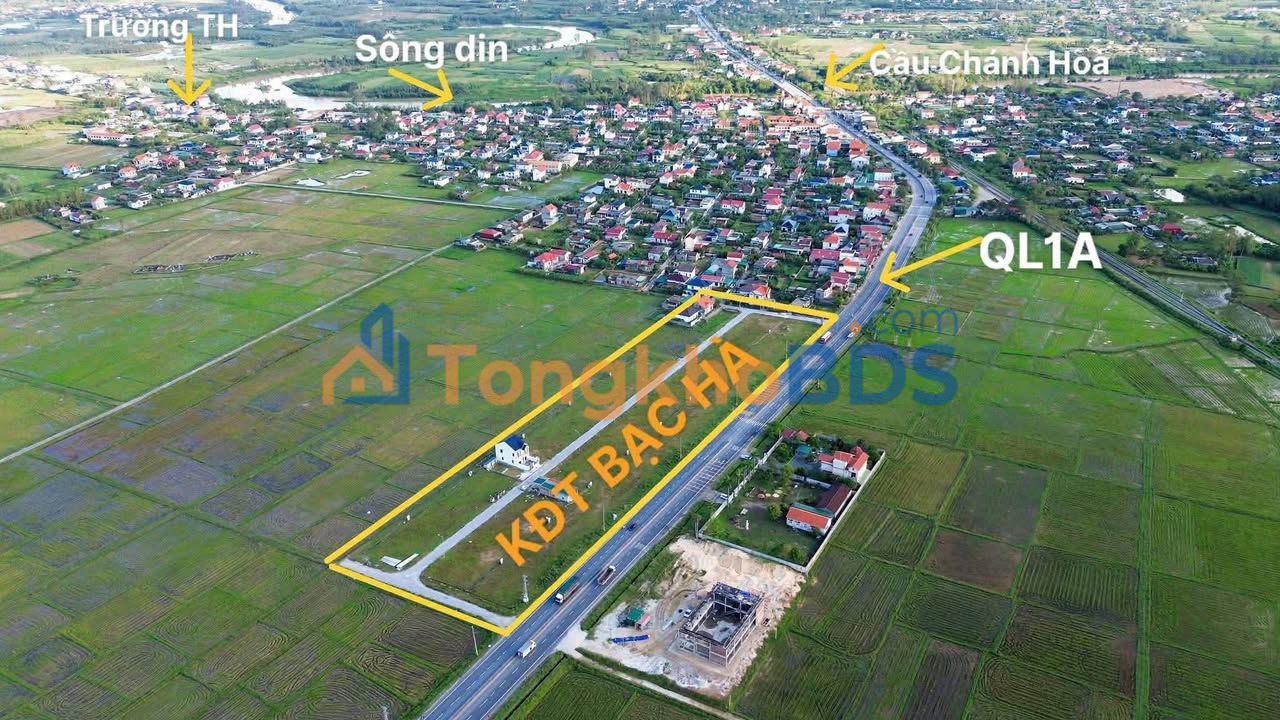 Đất nền Hoàn Lão QL1A 152m² 1 tỷ - Đất thổ cư