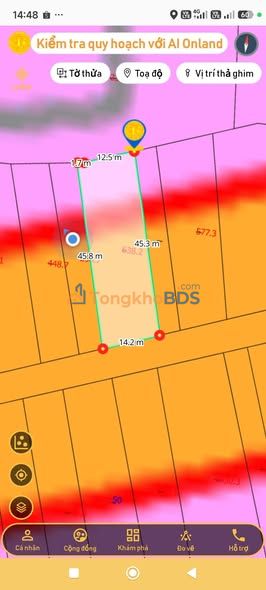 Bán Đất Mặt Tiền QL53 Trà Vinh 639m² - Giá Tốt