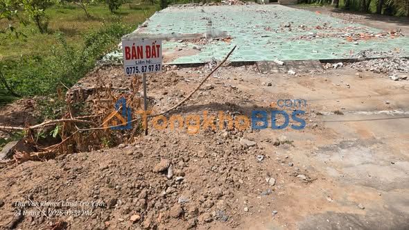 Bán Đất Thổ Cư 80m² Xã Long Hữu, Duyên Hải - Giá 520 Triệu