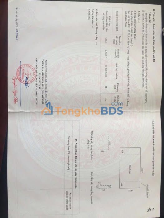 Bán Khách Sạn 4* Hạ Long 105PN, 9000m² XD - Sẵn Sàng Kinh Doanh