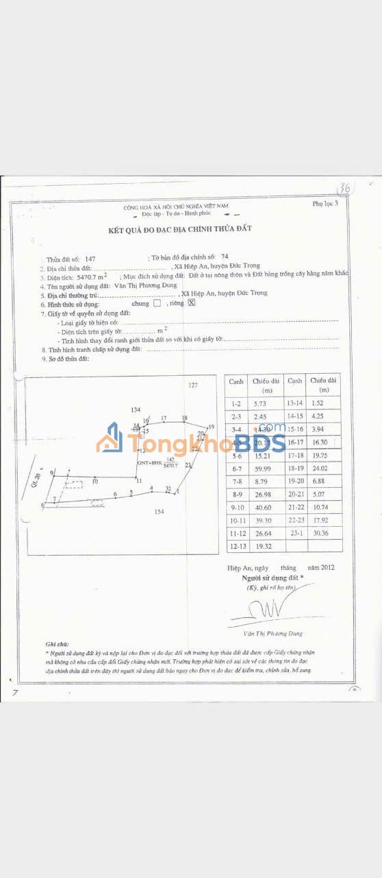 Đất Nền Đức Trọng 5450m² - Giá Đầu Tư F0 Chỉ 26 Tỷ