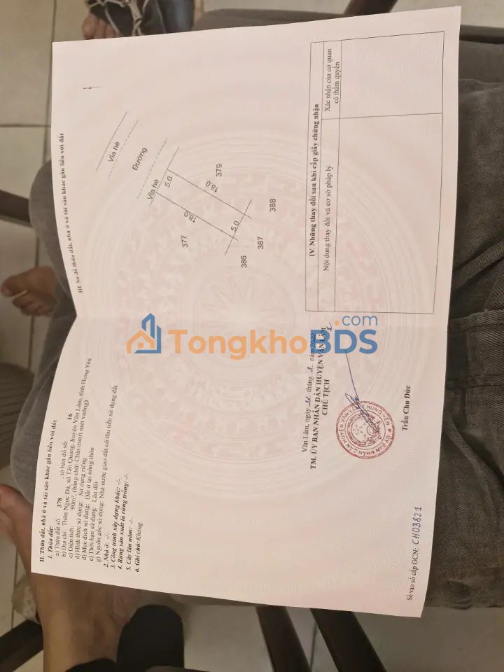 Mặt Tiền Kinh Doanh 90m² Ngọc Đà, Hưng Yên - Đối Diện Phòng Khám Toàn Tâm