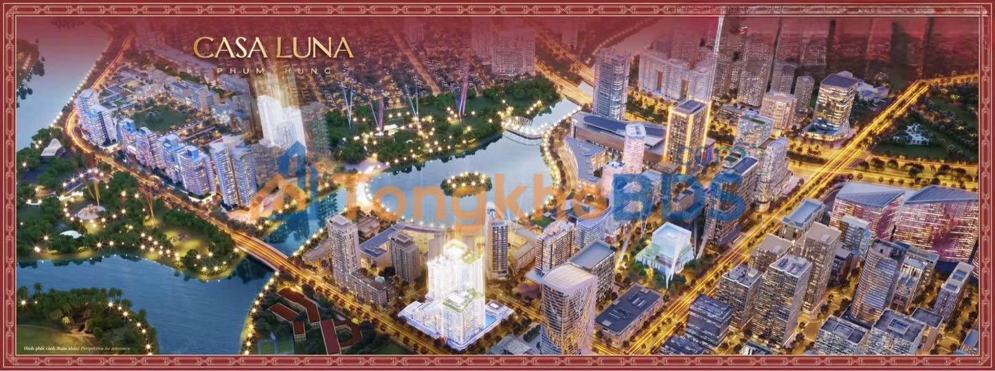 Sky Villa Casa Luna Q7 - 500m² View Công Viên Ánh Trăng Độc Bản