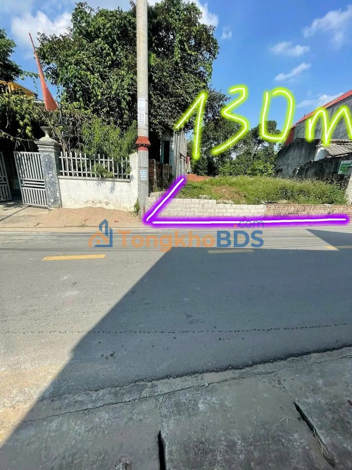 Đất thổ cư Hoài Đức 130m² - Mặt tiền 6m - Giá F0 chỉ 3.38 tỷ