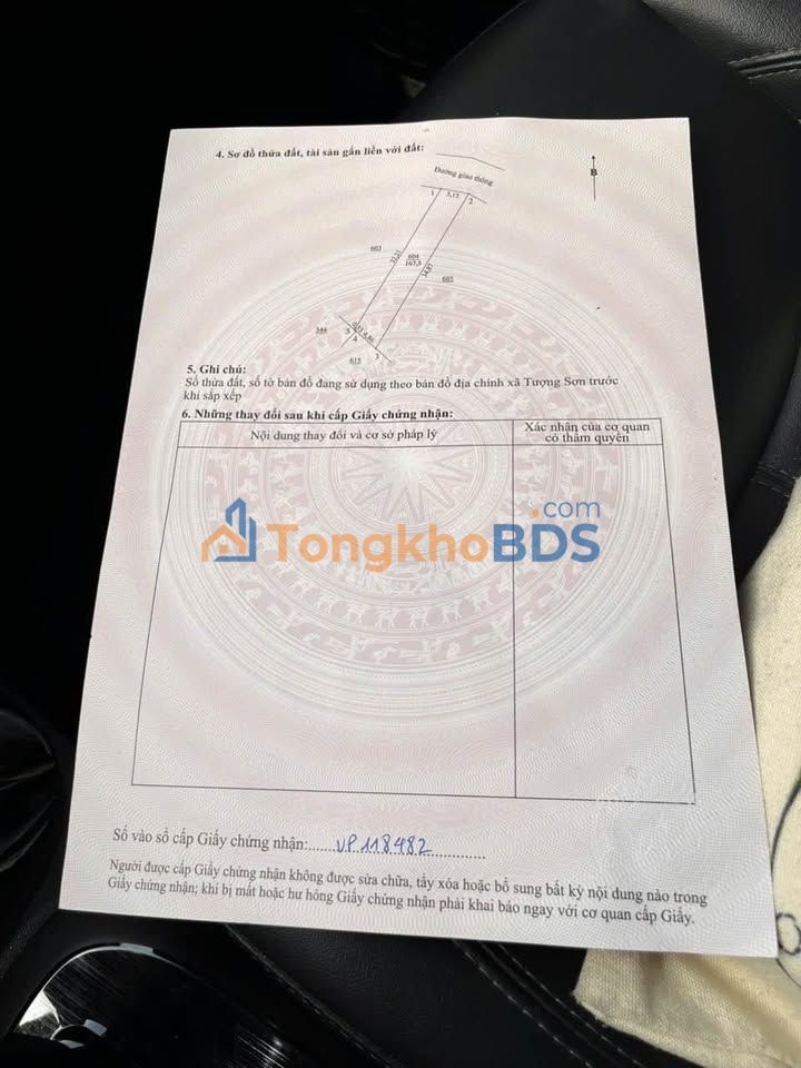 Bán Đất Nền 167m² Thôn Đoài, Tượng Sơn - Giá 1.2 Tỷ, Sổ Đỏ Sẵn Sàng