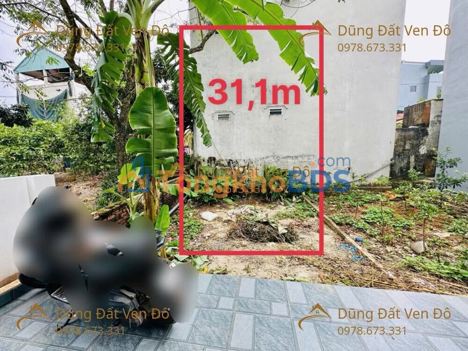 Đất nền 31m² Phú Nghĩa, Chương Mỹ - Sổ sẵn, giá hơn 2 tỷ