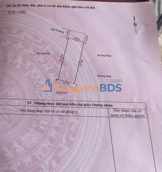 Đất nền 40m² Trần Nguyên Hãn, Hải Phòng - Ngõ ô tô, Giá 2.25 tỷ