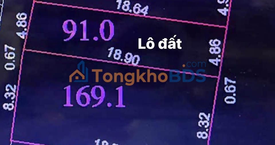 Đất nền F0 - Sẵn sàng đầu tư gần Samsung, Bắc Giang - 91m²