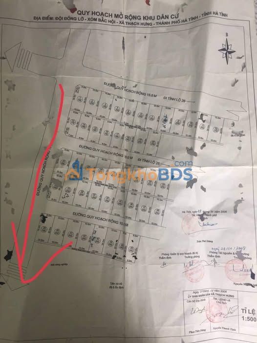 Bán đất Thạch Hạ, Hà Tĩnh - 180m² - Gần đường 70 sầm uất