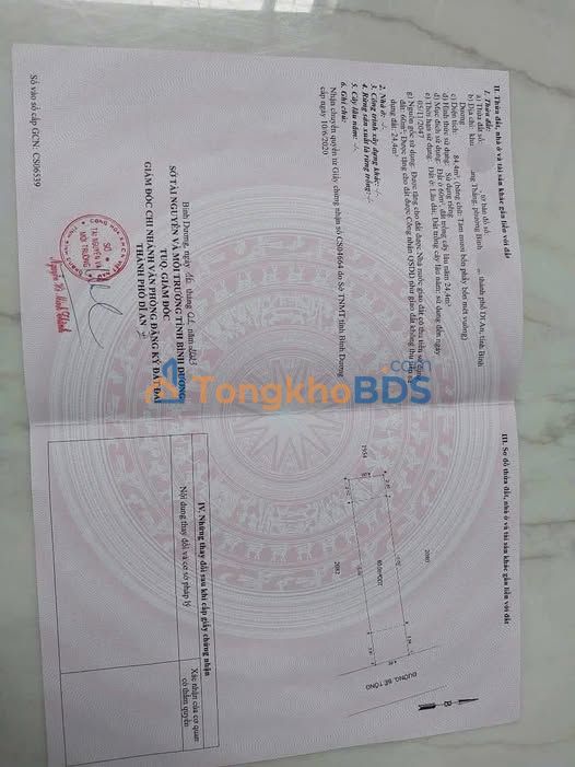 Đất 84.4m² Đông Hòa, Dĩ An - Sổ Hồng Sẵn Sàng - Giá 2.85 Tỷ