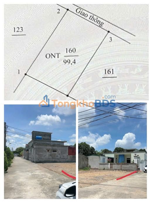 Đất nền 99.4m² Hướng Đông Bắc tại An Bài, Quỳnh Phụ - Sổ đỏ sẵn sàng giao dịch