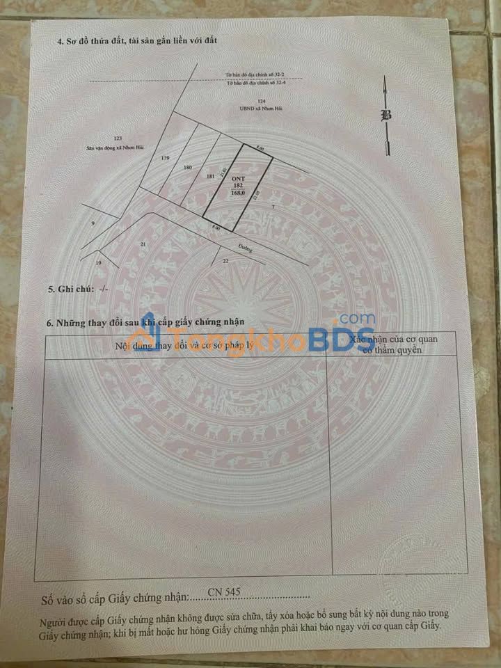 Bán Đất Mỹ Tường 168m² Sổ Hồng Riêng - Gần Đường 702A