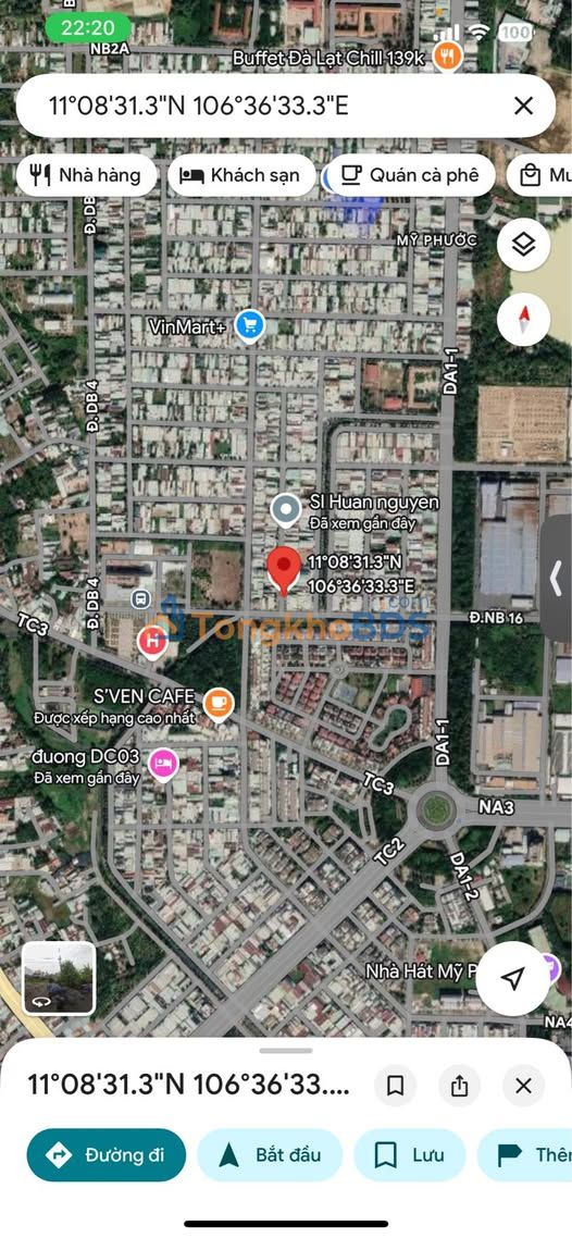 Đất Nền Mỹ Phước 2, Bến Cát 300m² Hướng Bắc - Giá Tốt 4.6 Tỷ