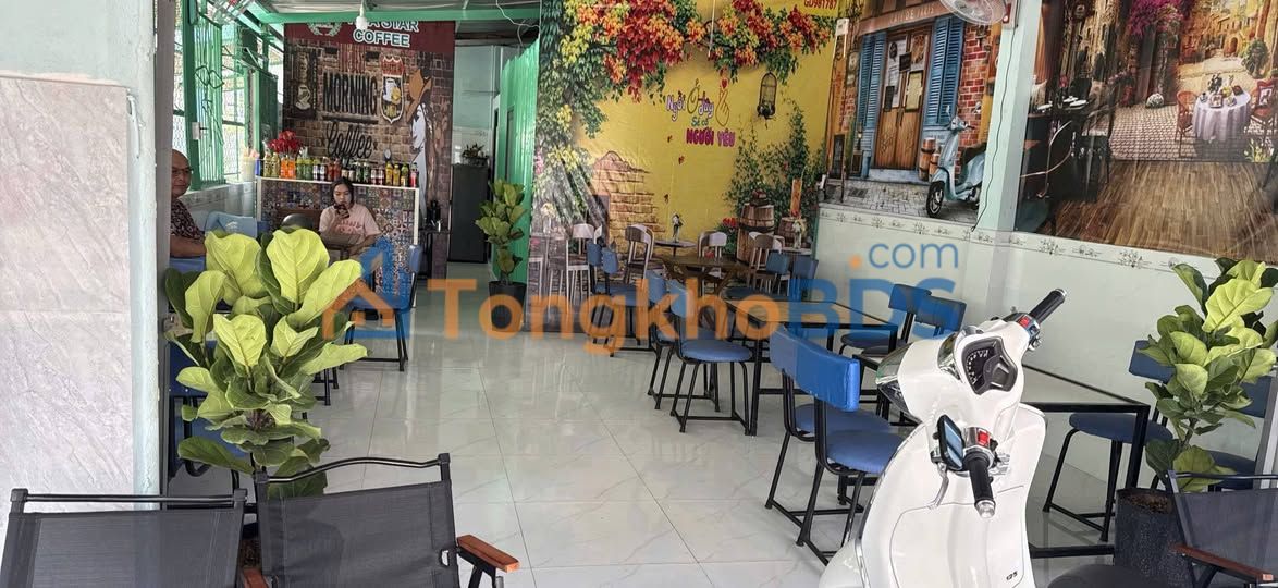 Sang Quán Cafe Góc 2 Mặt Tiền Miếu Gò Xoài, Bình Tân - 84m²
