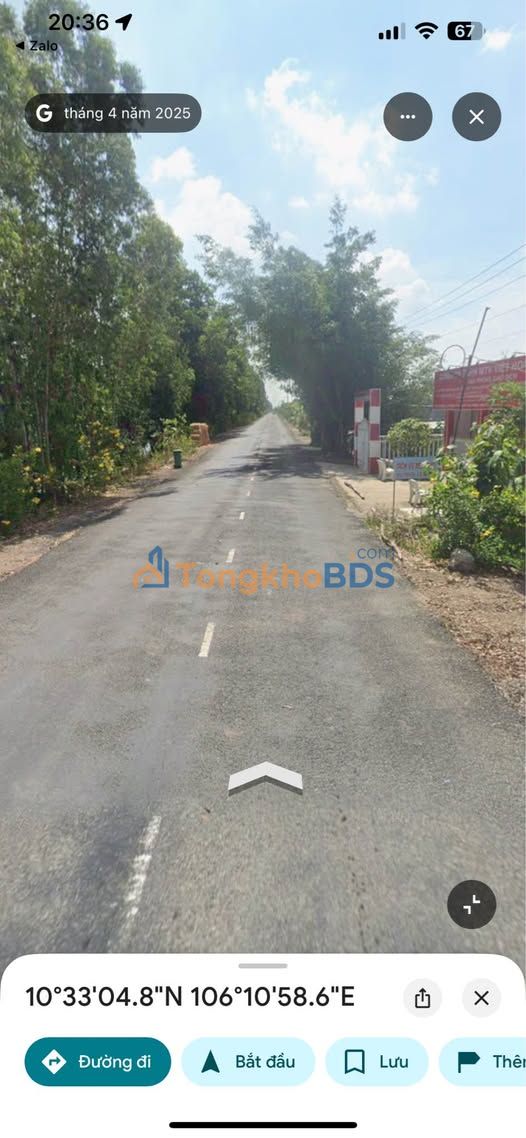 Đất Vàng Tiền Giang - 12.797m² Mặt Tiền Đường Nhựa, Sẵn Sàng Làm Kho Xưởng