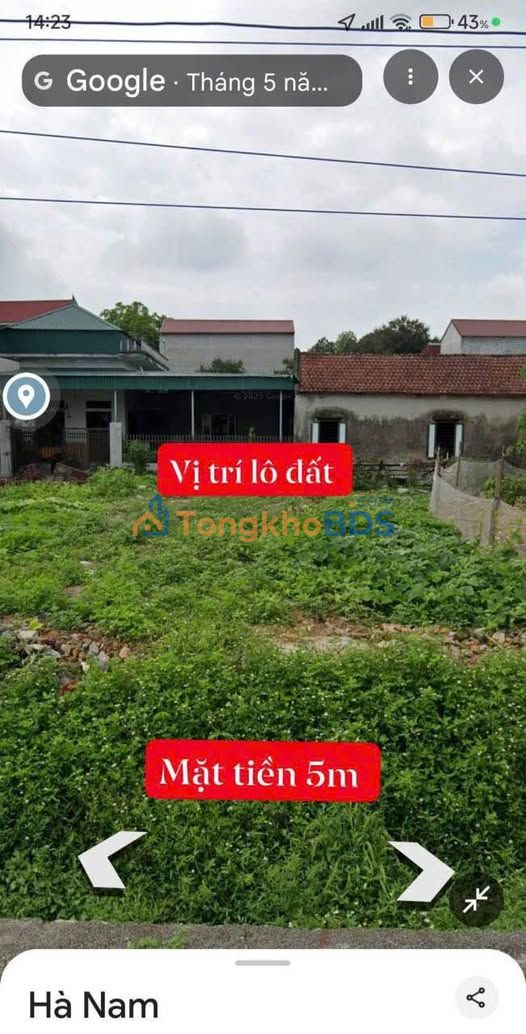 Đất Nền 91m² Sổ Đỏ Chính Chủ - Thôn Khoái, Ninh Bình - Giá 1.3 Tỷ