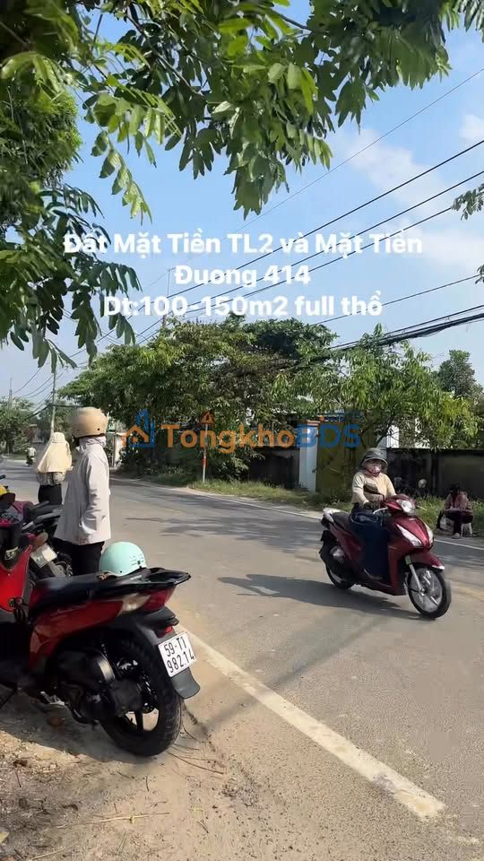 Đất Nền Mặt Tiền Tỉnh Lộ 2 Củ Chi - 100m² - 2.3 Tỷ - Sẵn Sổ Hồng