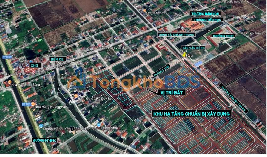 Đất nền Yên Khánh, Ninh Bình 120m² - Sổ đỏ sẵn sàng giao dịch