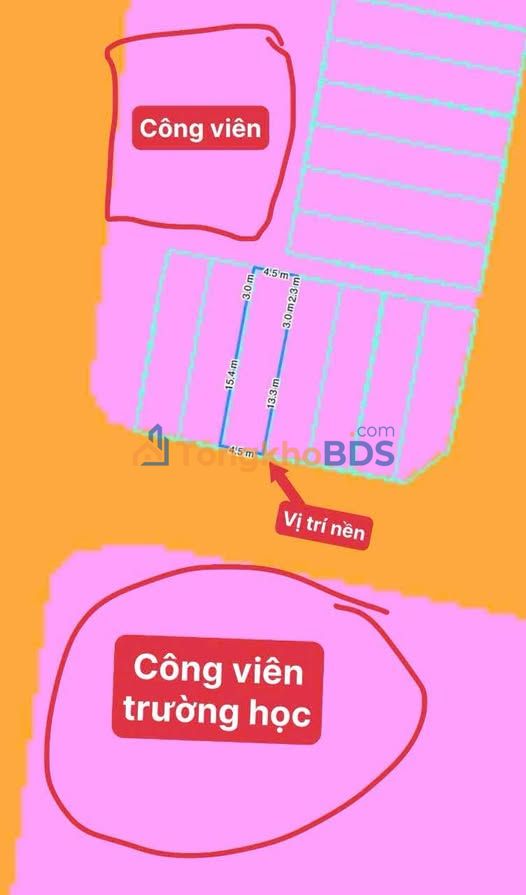 Bán Đất Nền 2 Mặt Tiền Công Viên, An Giang - 1.25 Tỷ