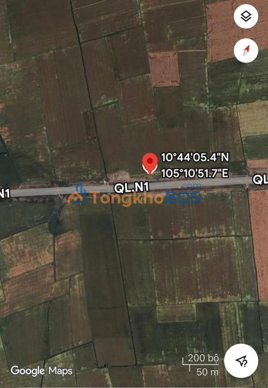 Bán 80.000m² Đất Vườn MT QL N1 Tân Châu - Tiềm Năng Nghỉ Dưỡng, Sinh Thái