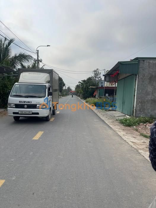 Bán đất Vĩnh Bảo, Hải Phòng - 121m² full thổ cư, view sông, mặt đường nhựa