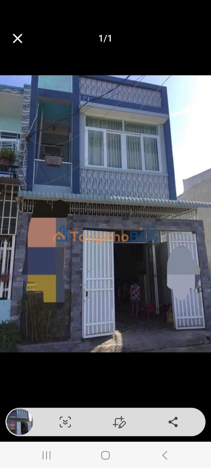 Nhà 75m² hẻm ô tô Cầu Bè, Nha Trang - Sổ chung, 2.1 tỷ