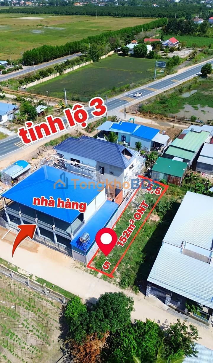 Đất Nền Cam Lâm 152m² Sổ Đỏ, View Đẹp Cạnh Tỉnh Lộ 3