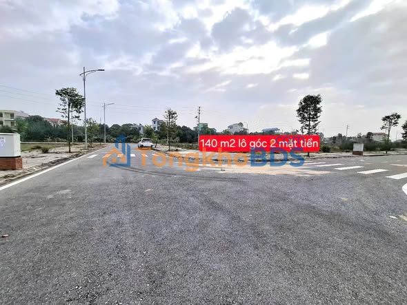 Đất nền góc 2 mặt tiền 140m² KCN Đồng Văn - Hà Nam, giá 4 tỷ