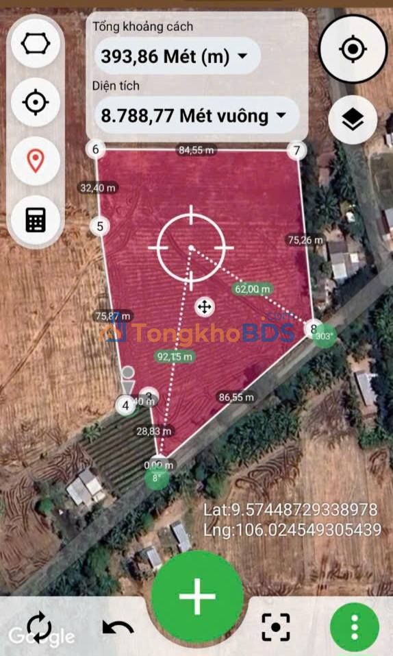 Đất Vườn Sóc Trăng 8.788m² Mặt Tiền Lớn - Đầu Tư Sinh Lời