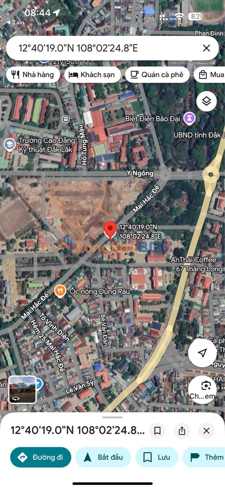 Mặt bằng kinh doanh 190m² đường Mai Hắc Đế, Buôn Ma Thuột - Vị trí đắc địa, giá tốt