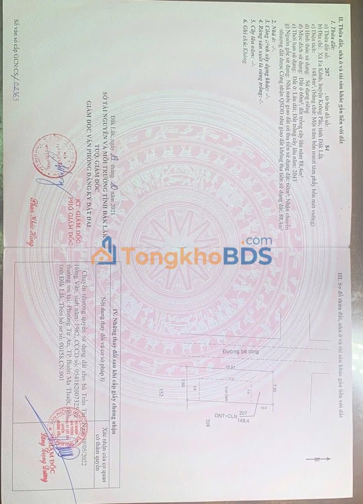 Đất nền Buôn Yế, Cư M'gar - 150m² Góc 2 Mặt Tiền, Sổ Đỏ Sẵn Sàng