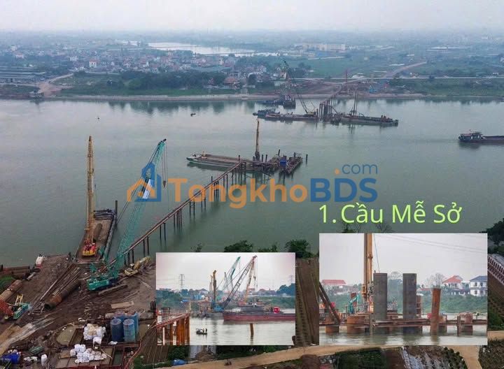 Đất đấu giá Mễ Sở, Hưng Yên 99.5m² - Sổ đỏ sẵn sàng, ô tô tránh