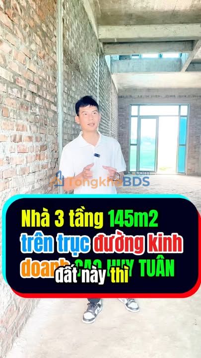 Nhà 3 Tầng Đường Cao Huy Tuân, TP Vinh 145m² - Sẵn Sàng Ở Ngay