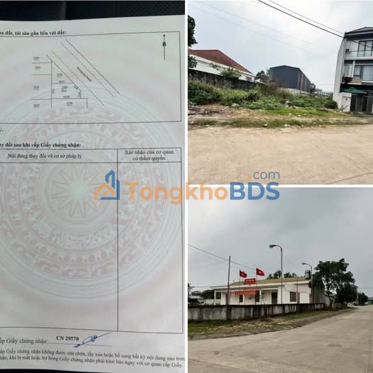 Đất nền TDC Gò Móc - Sổ đỏ 96m² - Hướng Đông - Giá 2.9 tỷ